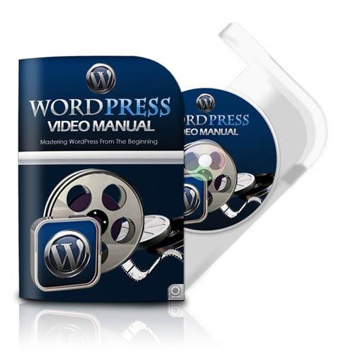 WordPress Video Tutorials DVD and Case